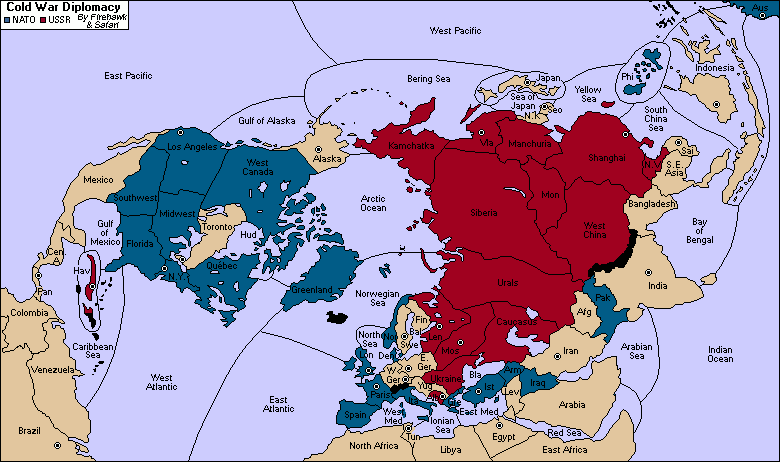 The map for the ColdWar Variant