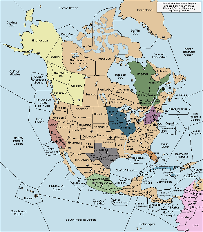 The map for the Empire4 Variant